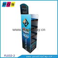 corrugated store display stand for drinks' promotion