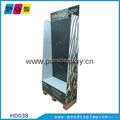 sales cardboard display stand with metal