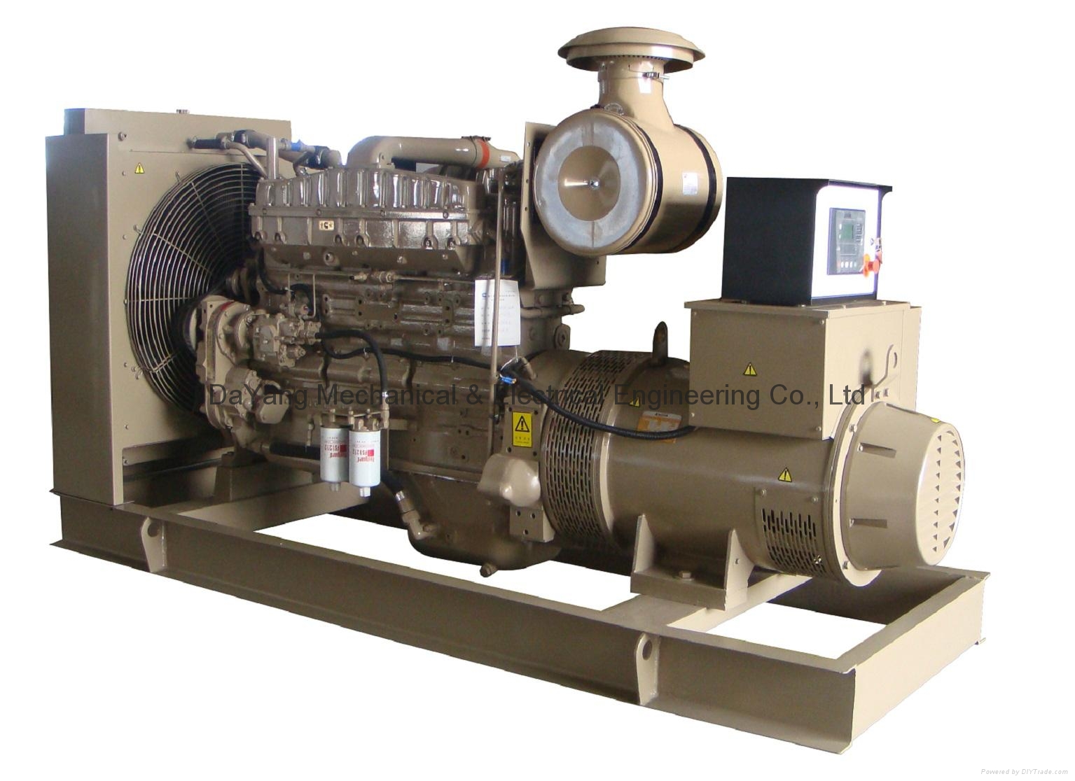 280KW Cummins NTA855G1B Diesel Generator DYC280A CCECCummins