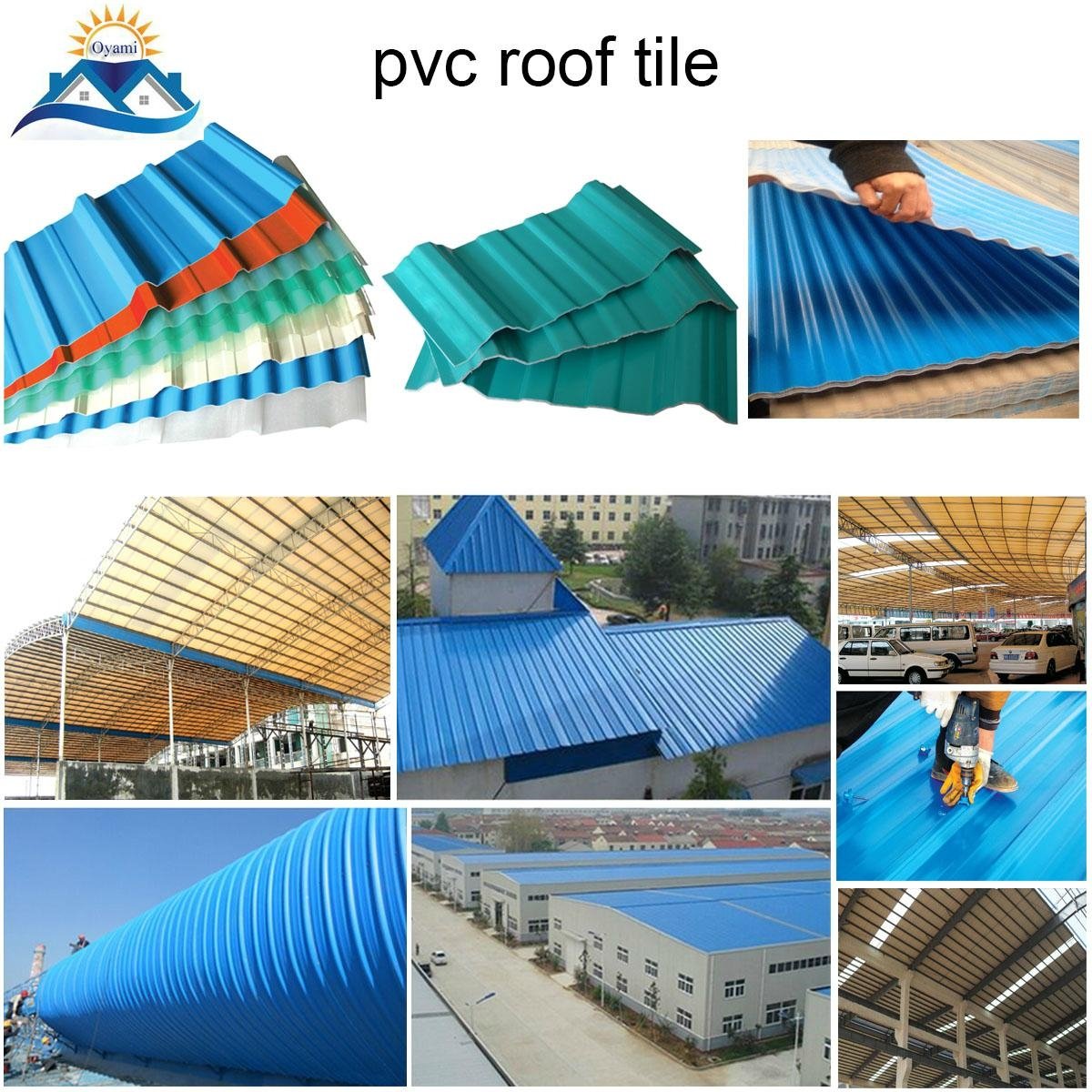 pvc roofing shingle 4