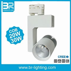 LED Tracklight, Track spotlight, CREE COB, Ra>90