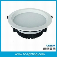 26W 8" LED Downlight with frosted diffuser 