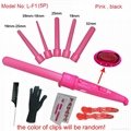 High Quality 410F 5Part Curler 5P Hair Roller 5 in1 Removable Hair Curling Iron  2