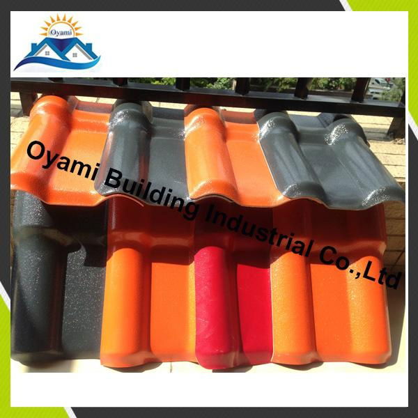 synthetic resin roof tile