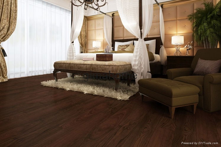 black walnut engineered wood flooring Parquet flooring 4