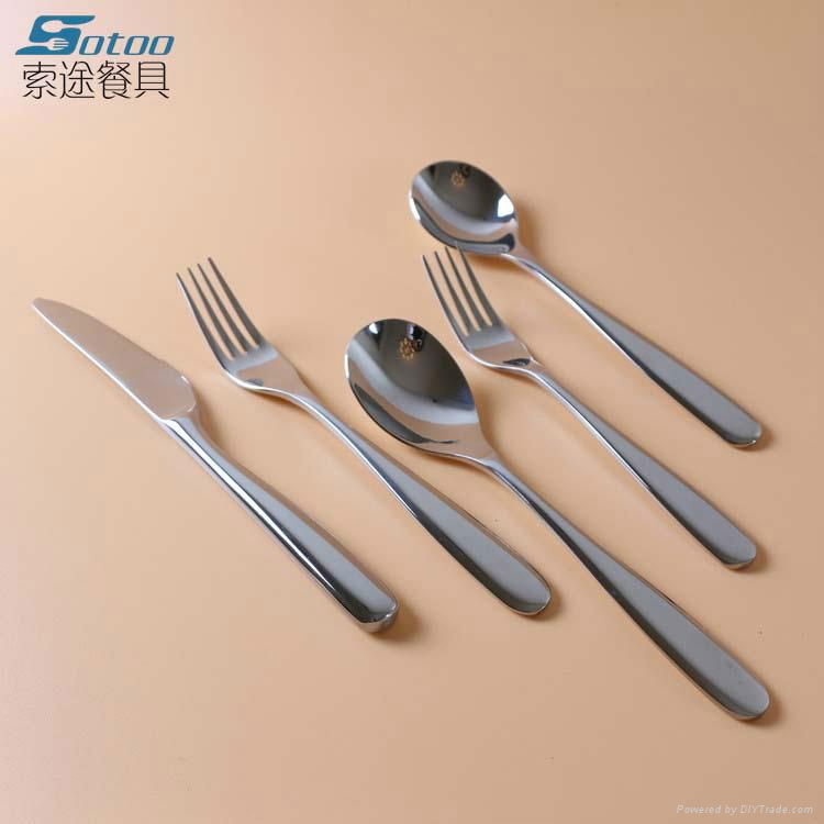 广州不锈钢餐具西餐刀叉勺 5
