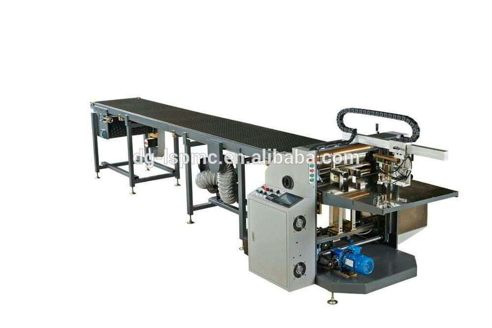 Automatic paper feeding and gluing machine