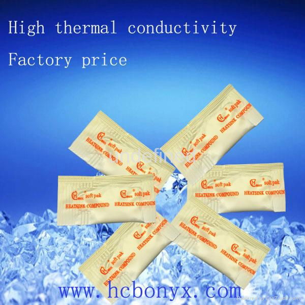 1g White heatsink high temperature thermal conductive grease