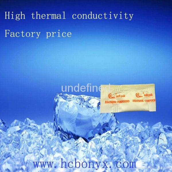 1g White heatsink high temperature thermal conductive grease 2