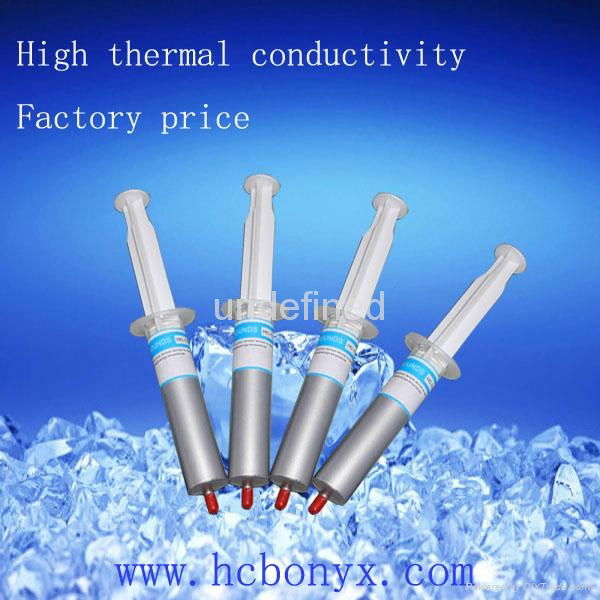 high conductivity Sliver Thermal Grease Heatsink Compound thermal paste