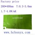 Factory price thermal pad with different thickness and high thermal conductivity 2
