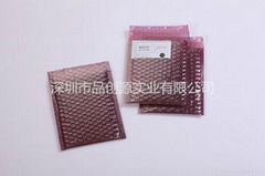 Red buffering antistatic composite bubble bags