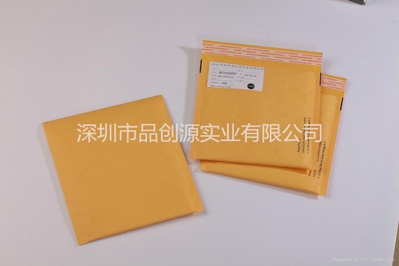 Yellow buffering kraft paper Courier bags