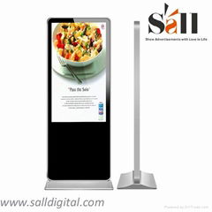 42 Inch  foor stand digital signage player