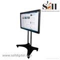 42" touch screen interactive kiosk for imformations  2