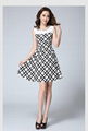 Checked dress