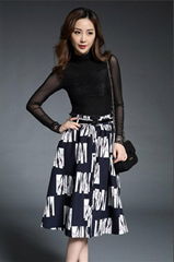 Print skirt