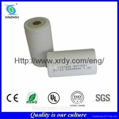 Nicd D 4500mah 1.2v rechargeable battery