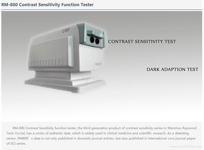 Optical equipments RM800 Contrast Sensitivity tester 2