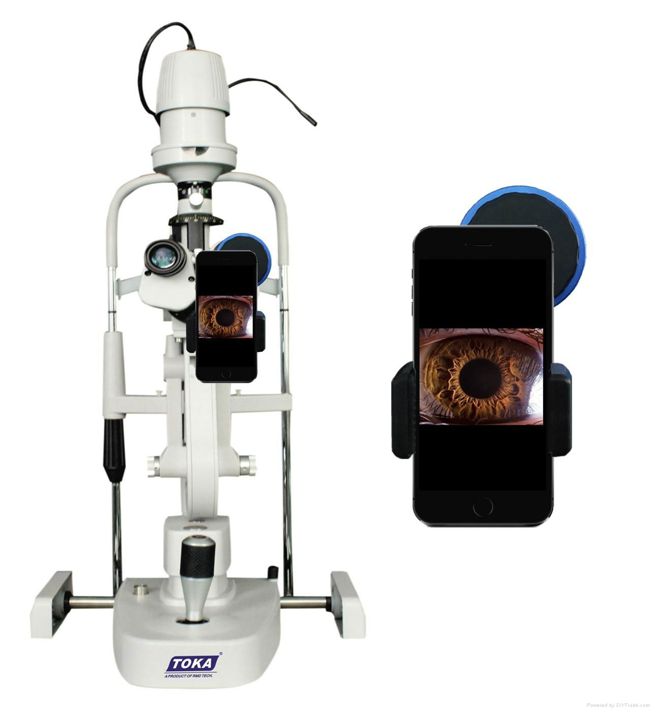 Optical equipments NEZA-EP Slit lamp Eyepiece Cellphone Adapter 2