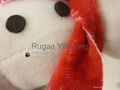 Xmas Plush Snowman dog toy, pet toy 2