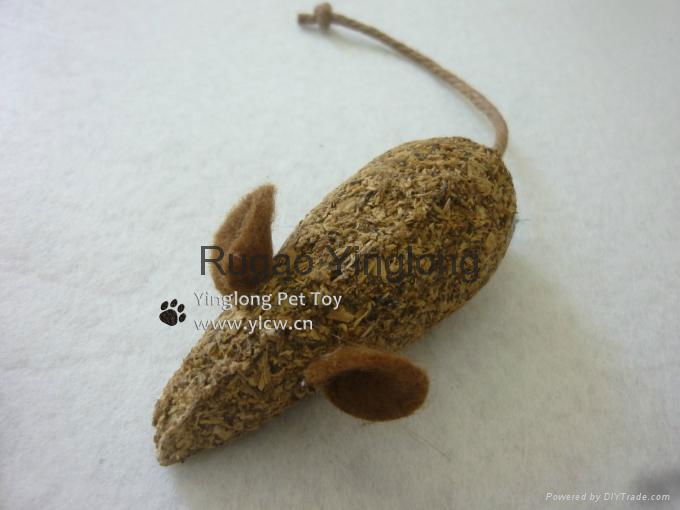 Natural Compressed Catnip-Mice Cat Toy 2