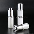 15ml 30ml 50ml rotary airless cosmetic bottle and round rotate airless bottle 1