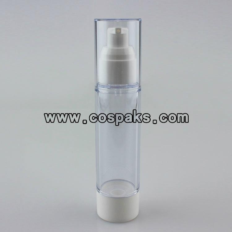 empty luxury cosmetic bottle packaging airless lotion bottle airless serum  5