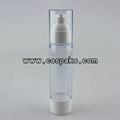 empty luxury cosmetic bottle packaging airless lotion bottle airless serum  5