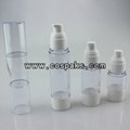 empty luxury cosmetic bottle packaging airless lotion bottle airless serum  3