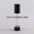 empty luxury cosmetic bottle packaging airless lotion bottle airless serum  4