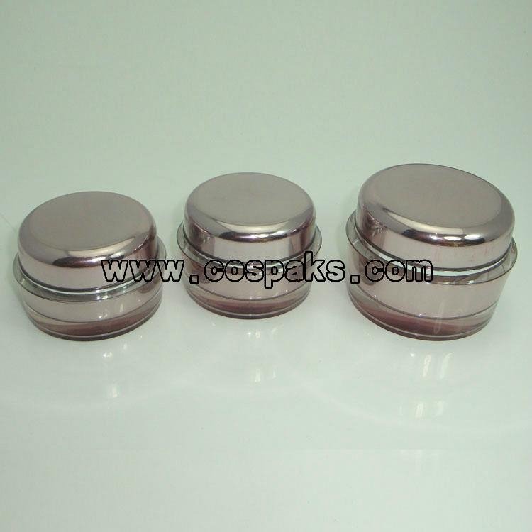 Acrylic Cream Jar.cosmetics container.cosmetics cream empty jar 4
