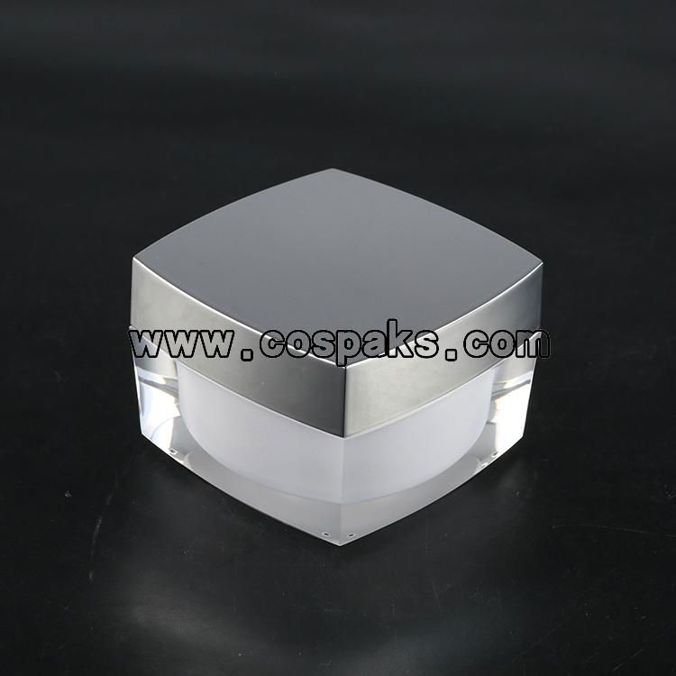15g 30g 50g acrylic cream jar and square shape acrylic cream jar 4