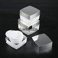 15g 30g 50g acrylic cream jar and square shape acrylic cream jar 5