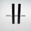 10ml black empty mascara tube with brush, 10ml black cosmetic packaging