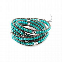 2015 New designs chan luu wrap bracelet