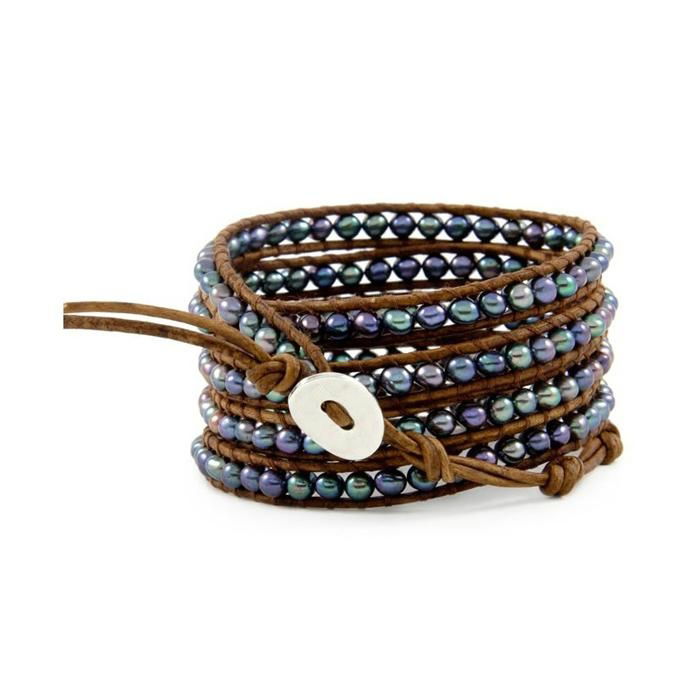 Popular handmade beaded pearl bracelets