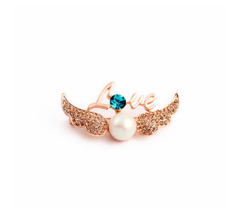 Fancy & elegant alloy angel brooch on sale 3