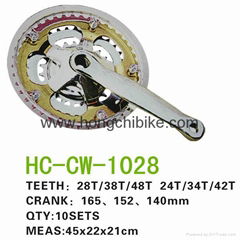 Bicycle Parts Colorfulchainwheel Crank (CW-1028)