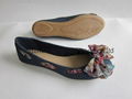 fancy women's denim canvas shoes big