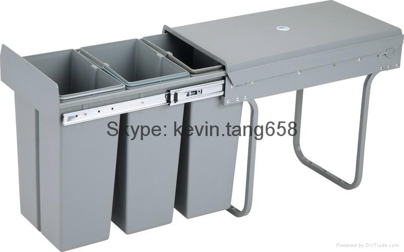 kitchen cabinet pull out design wholesale distribute recycle bin 2