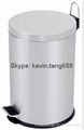 Pedal bin 30L stainless steel