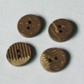 22L round shaped designer sewing button