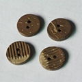 22L round shaped designer sewing button 