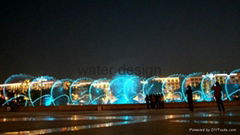  programmable control water dancing musical fountain 