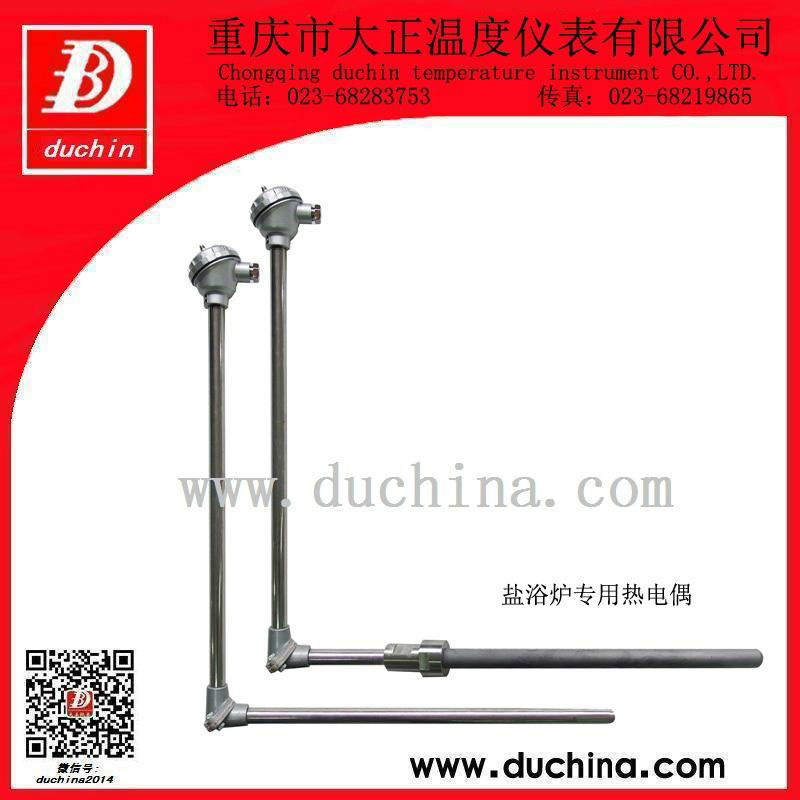 Right Angle bend thermocouple bearing high temperature with high quality 3