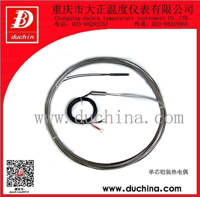 Single Wire Armored Thermocouple