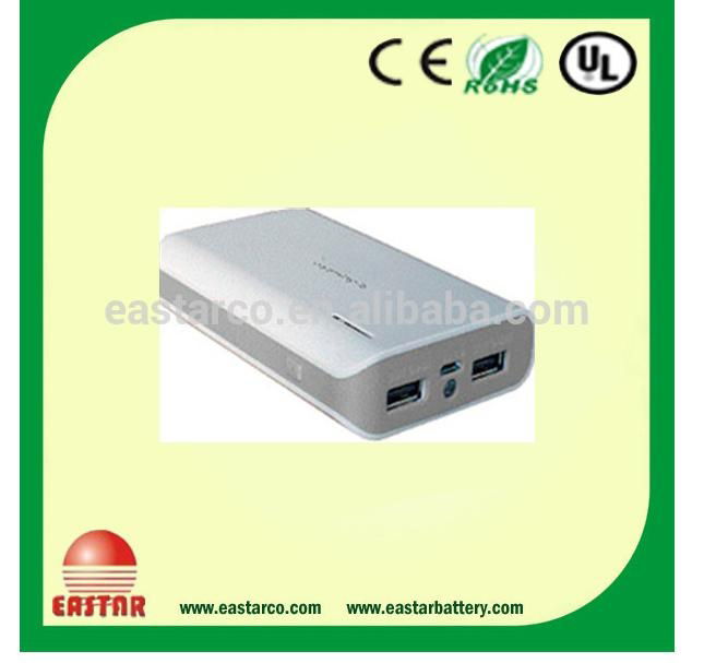 hot sell portable mobile power bank 6600mAh