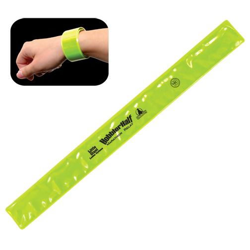 various colors reflective slap wrap cheap PVC reflective armband