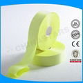 colored reflective strips lime green